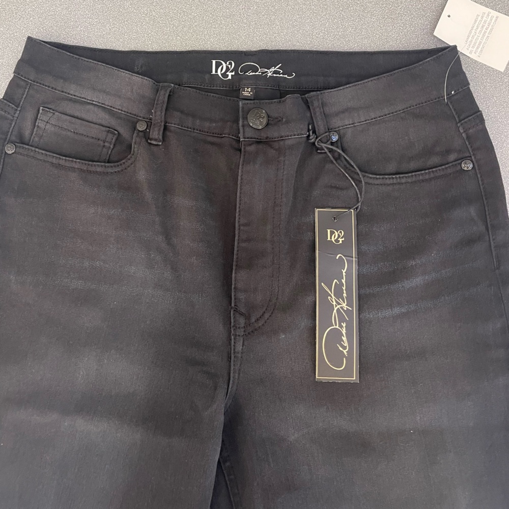 DSQUARED2 Black Signature Logo Jeans